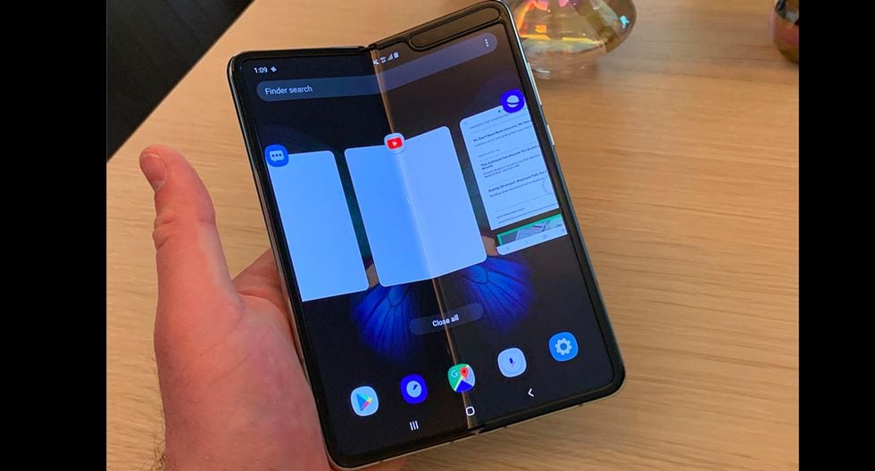 Galaxy Fold: Esto es lo Ãºltimo que se sabe del    telÃ©fono plegable de