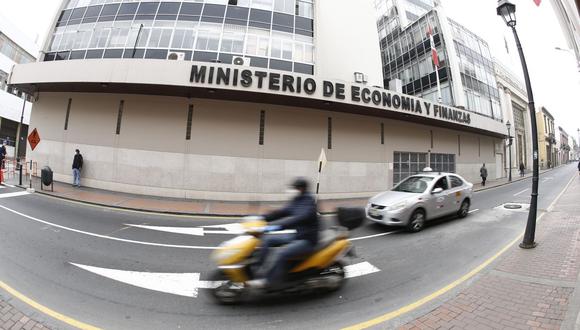 El Ministerio de Economía y Finanzas (MEF). (Foto: GEC)