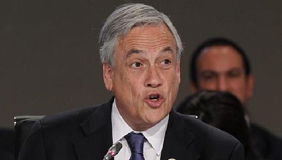 Sebastián Piñera, presidente de Chile. (Foto: AFP)