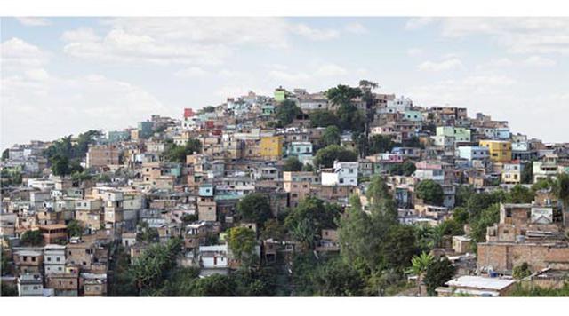 Belo Horizonte, Brasil. Homicidios: 1.926. Población: 5.767.414. Tasa de homicidios: 33.39. En la imagen: Vista de la favela del Morro do Papagaio en Belo Horizonte, Brasil. (Foto: Getty)