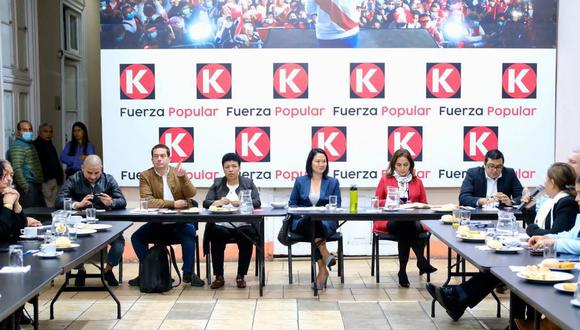 La decisión fue adoptada por la Secretaría Nacional de Disciplina de la agrupación liderada por Keiko Fujimori. (Imagen referencial/Archivo/Tomado de la cuenta en X de Keiko Fujimori)