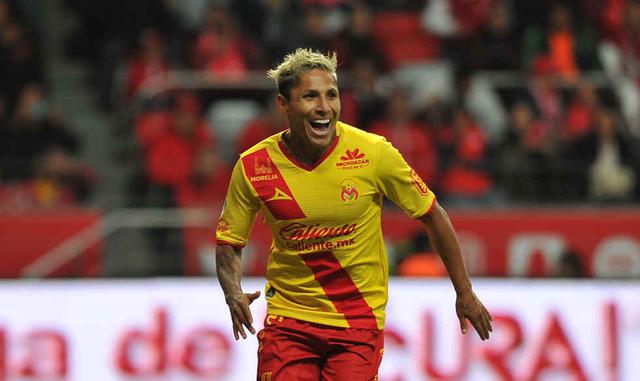 Raúl Ruidíaz es la estrella del Morelia y ahora ha sido traspasado a Seattle Sounders de la MLS de Estados Unidos. (Foto: AFP)