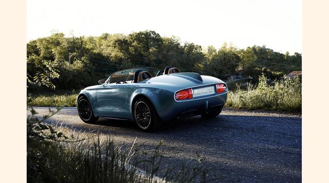 El Mini Superleggera Vision mantiene los faros circulares, icónica parrilla hexagonal y un BMW eDrive sistema de iones de litio (Foto: Bloomberg)