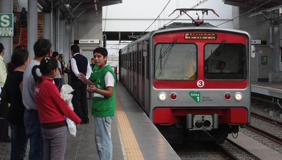 Usuarios del Metro de Lima&nbsp;reportaron cortocircuito en la estación San Carlos (Foto: Andina/Referencial)
