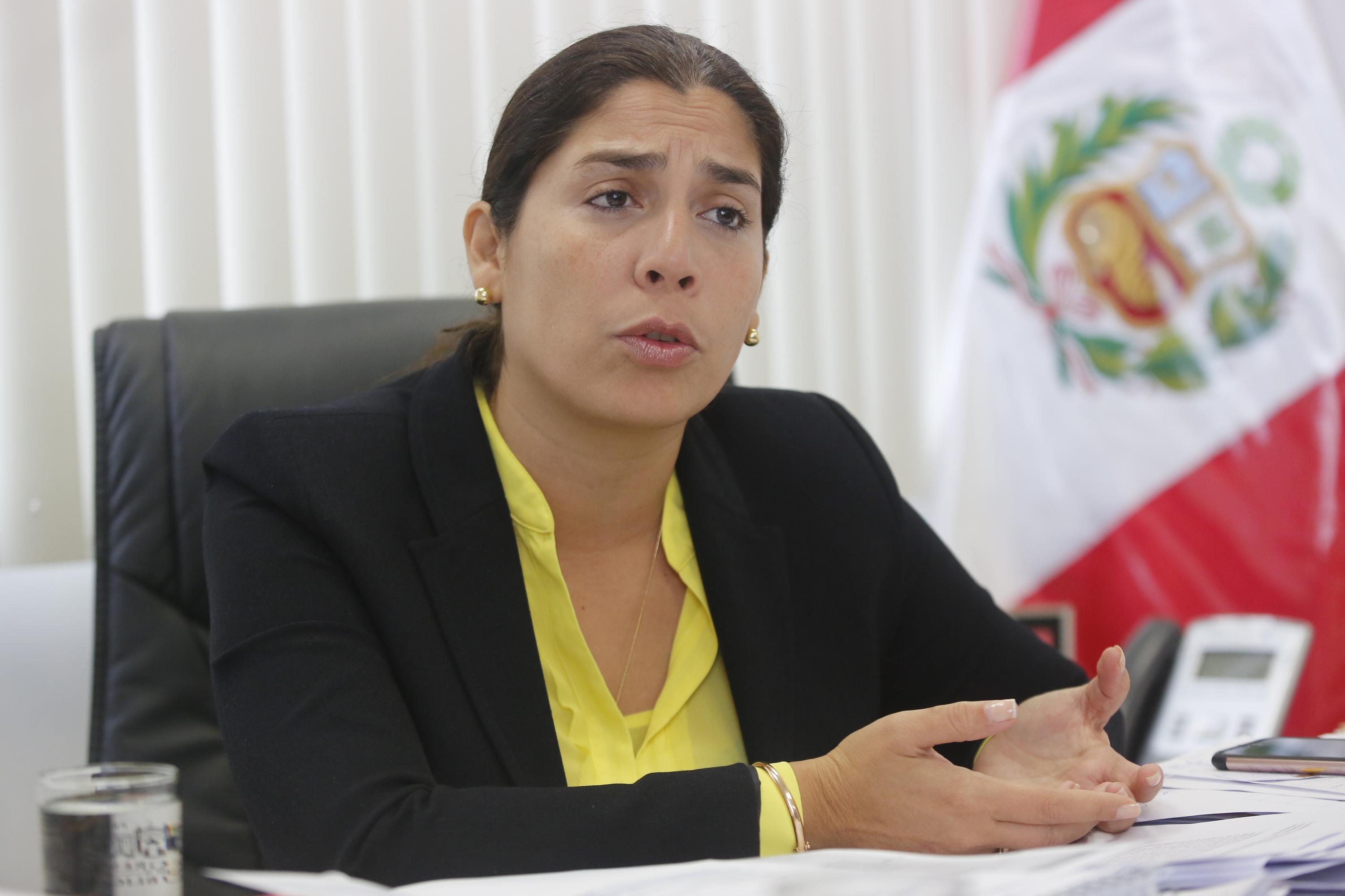 Úrsula Letona confirmó su renuncia a Fuerza Popular luego de una disputa interna con Yeni Vilcatoma. (Foto: GEC)