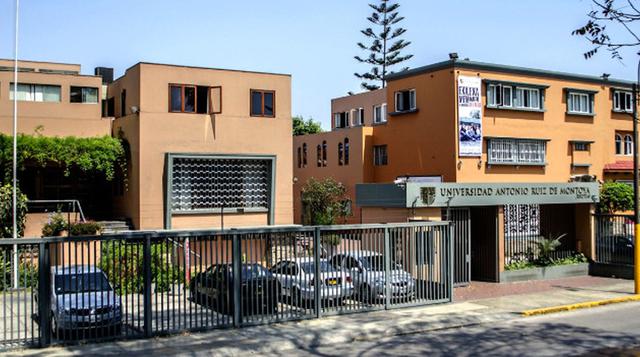 U. Ruiz de Montoya. Su matrícula cuesta S/. 150; su pensión mínima, S/. 1,000 y la máxima, S/. 2,100.