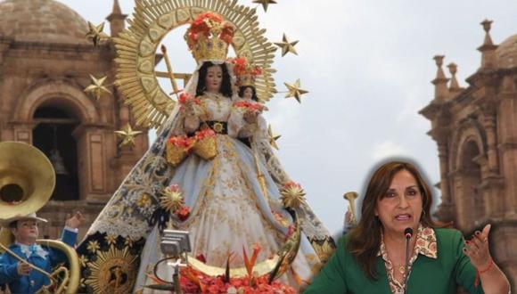 Dina Boluarte - Virgen de la Candelaria