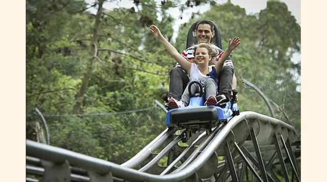 Alpen Park,  Canela, Brasil. “Linda experiencia, especial para ir con chicos”