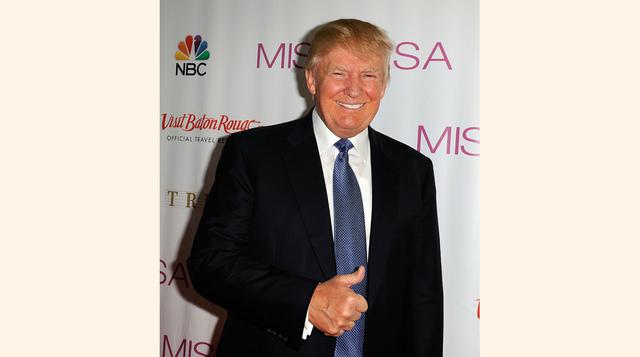 Donald Trump: Condujo un reality show, se divorció de conocidas modelos, como Invana Trump y la actriz Marla Maples, y su edificio en Nueva York simula estar construido en oro. (Foto: Getty)