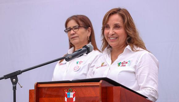 La presidenta Dina Boluarte llamó al Congreso a la reflexión frente a eventual inhabilitación de los miembros de la JNJ. (Foto: Presidencia)
