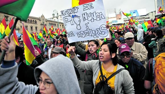 Protesta. De Hong Kong a Quito y La Paz, de Barcelona a Santiago, las masas populares salen a las calles. (Foto: AP)