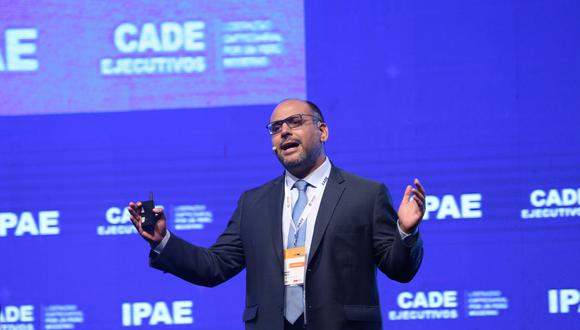 Daniel Alfaro se presentó en la segunda jornada de CADE 2018. (Foto: CADE 2018)