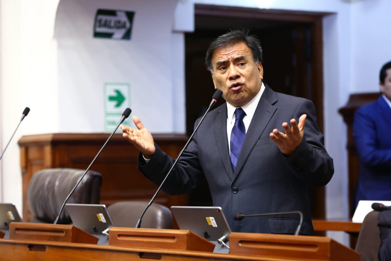 El congresista aprista resaltó que no hay cuestionamientos a las hojas de vida de los postulantes al TC. (Foto: Congreso)