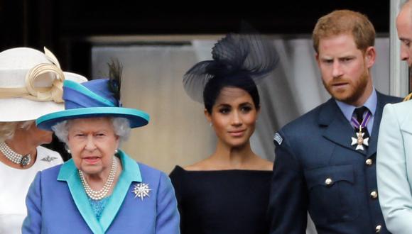 El príncipe Enrique y Meghan de Sussex  (Foto: AFP)