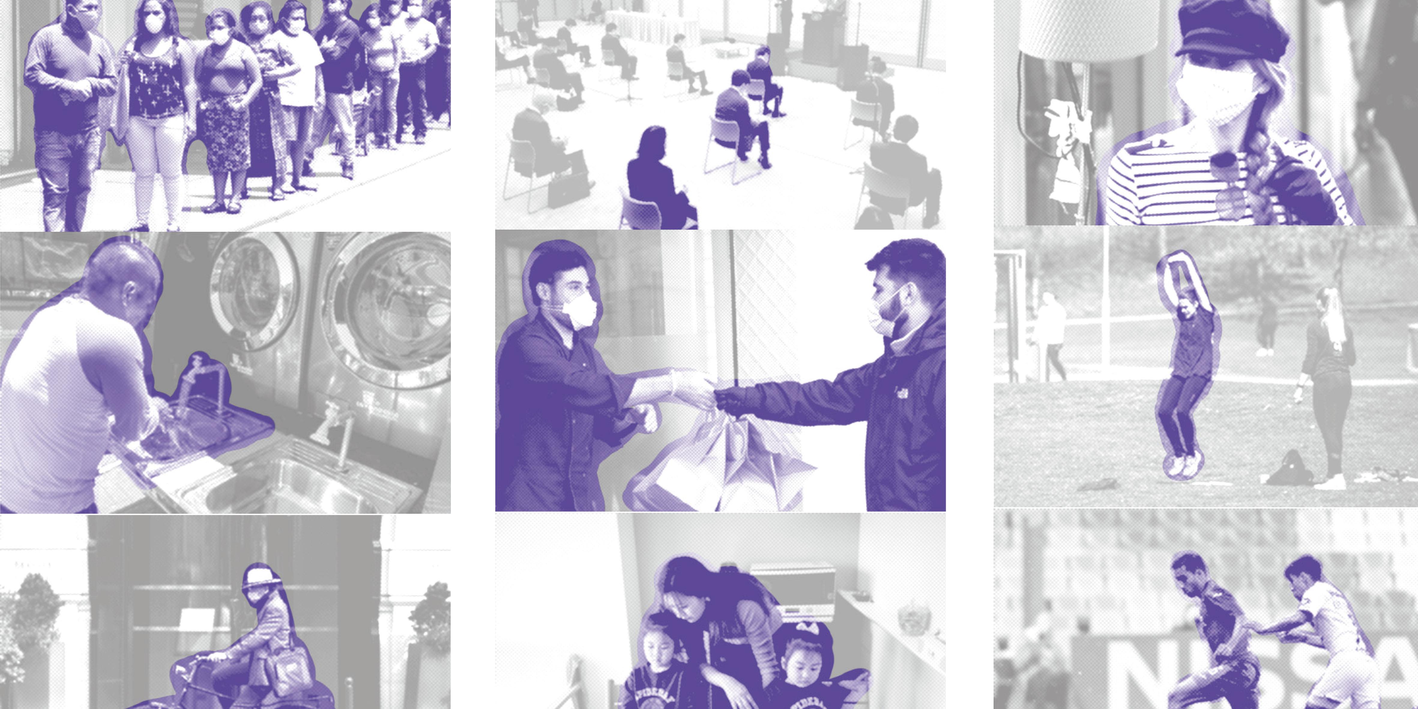 FOTO | La nueva “vida normal” después del aislamiento