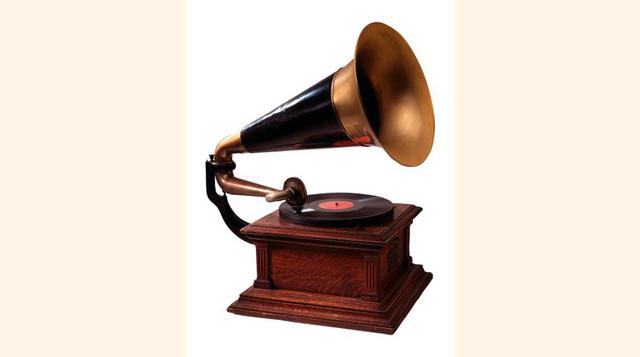 El reproductor de música Victrola (o "vitrola"): por haber hecho de los gramófonos un aparato del hogar.