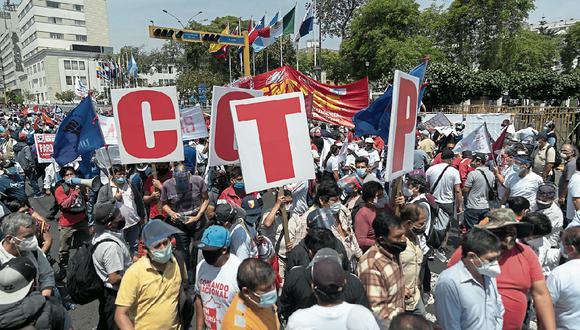 Inicialmente, la CGTP y otras centrales se opusieron a las escuelas sindicales debido a que provenían del mismo gobierno. (Fotos: Renzo Salazar)