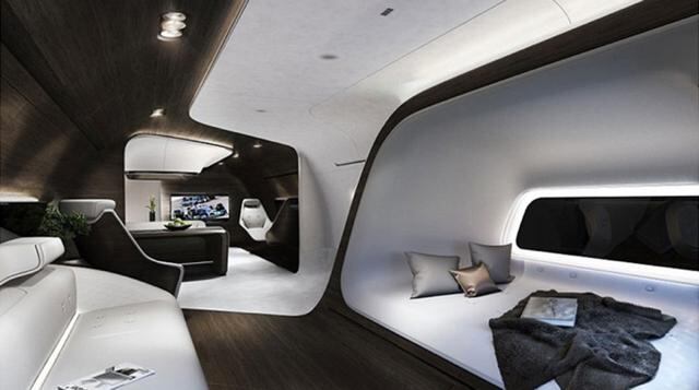 Todo lo que un VIP multimillonario necesita para tener un viaje placentero.