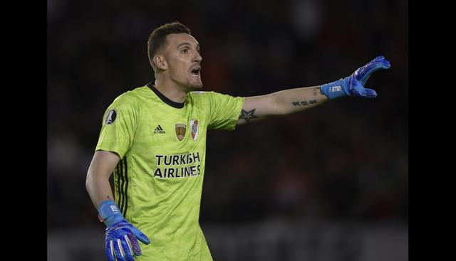 15.- Franco Armani, en 8.3 millones de dólares. (Foto: AFP)