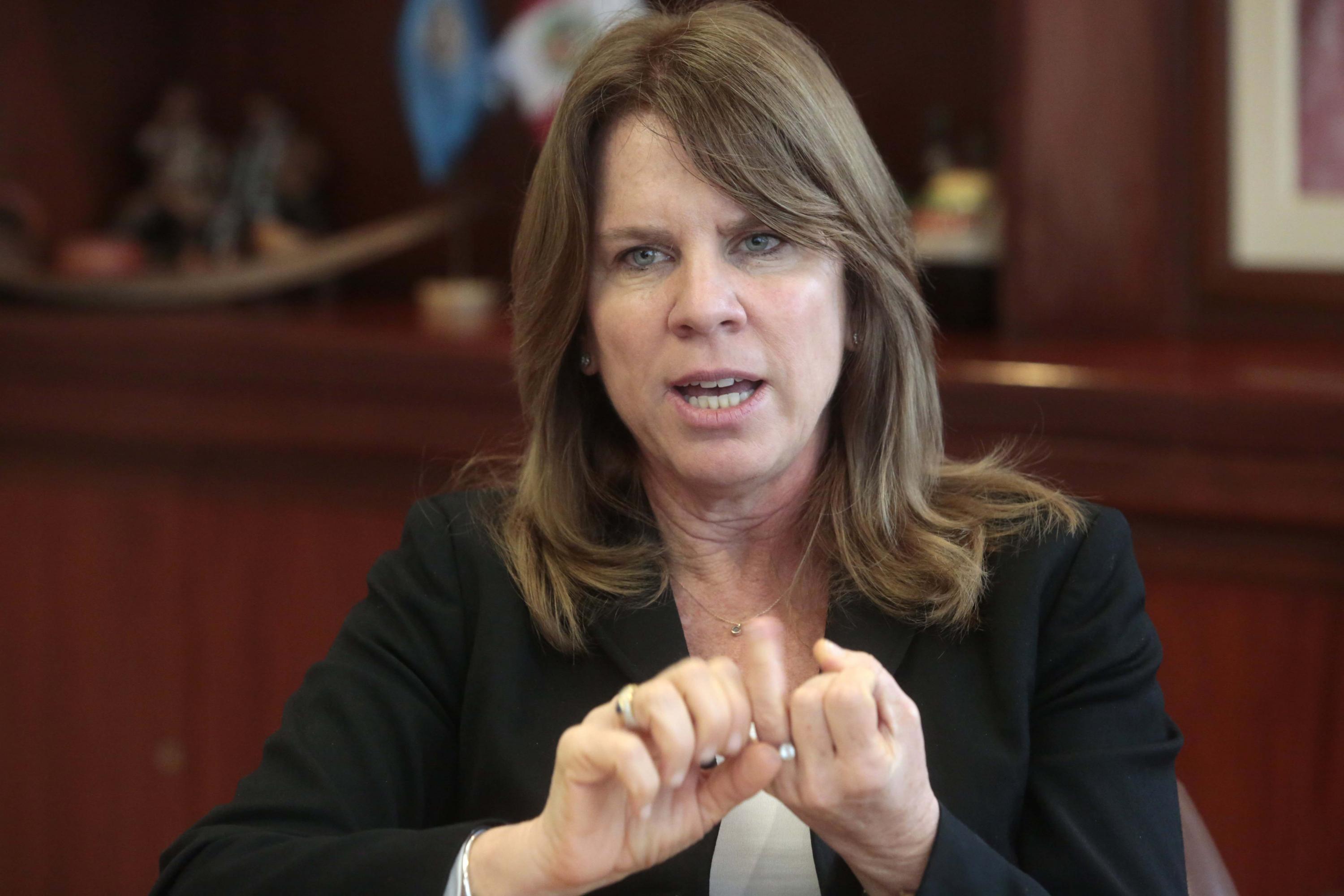 Foto 2 | Ministerio de Relaciones Exteriores. Cayetana Aljovín, antes ministra de Energía y Minas.