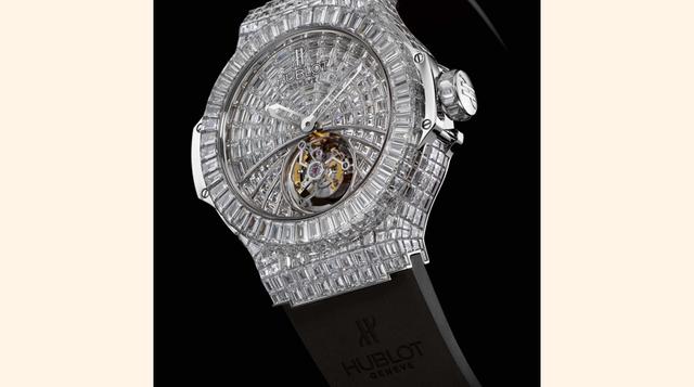 Hublot Big Bang “10 Years” Haute Joaillerie.  Precio: US$1 millon. (Foto: Megaricos)