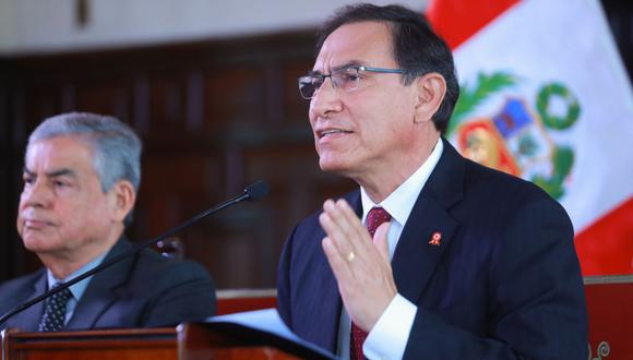 El presidente Martín Vizcarra dijo que el perfil del remplazo de Salvador Heresi deberá estar a la altura para afrontar la crisis del sector Justicia. (DIfusión)