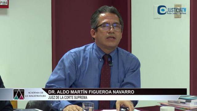 Aldo Figueroa Navarro. Cargo: Vocal Supremo. Vinculación: Reconoció ser “Aldito”, personaje  nombrado en las conversaciones entre el juez Hinostroza y el fiscal supremo Tomás Gálvez.