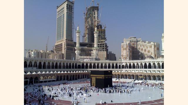 La Meca (Arabia Saudita), puesto 17, con 7 millones 512 mil visitantes extranjeros, aumentó 9.6% respecto al 2012.