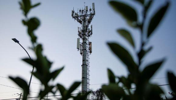 Una torre de antena celular fotografiada en el municipio de Guadalupe, México, 6 de julio de 2020. (Foto: Reuters)