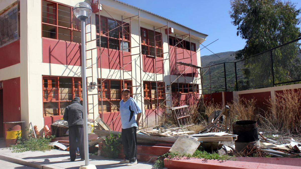 Colegio Mateo Pumacahua, en Tacna. (Foto: USI)
