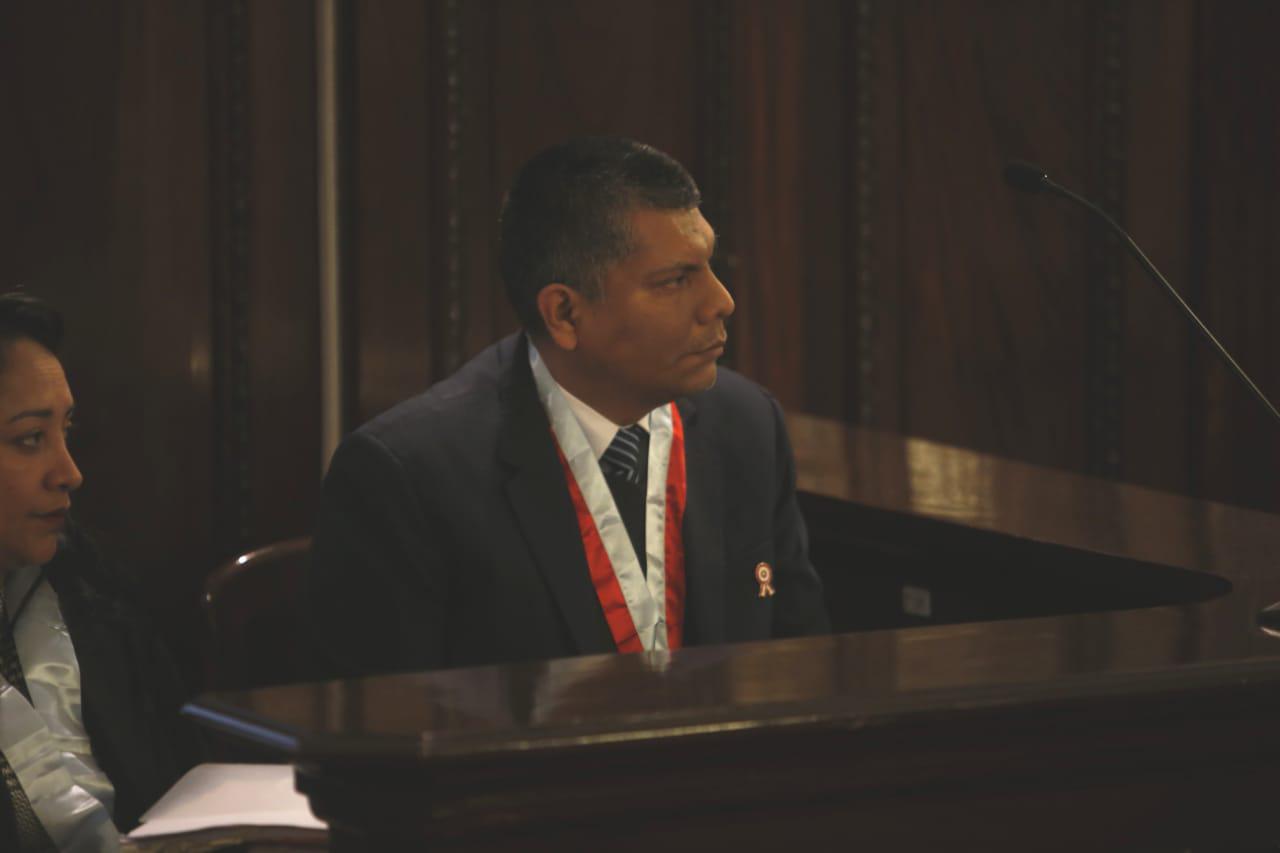 Miguel Ángel Sánchez Mercado, procurador de lavado de activos. (Fotos: Mario Zapata / GEC)