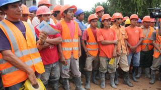 MTPE: Existe más de 63,000 trabajadores de construcción civil inscritos a nivel nacional
