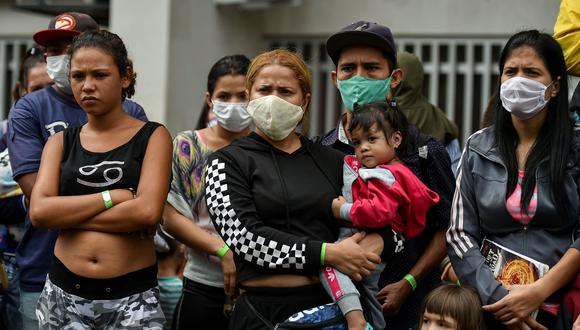 Migrantes venezolanos. (Foto: AFP)