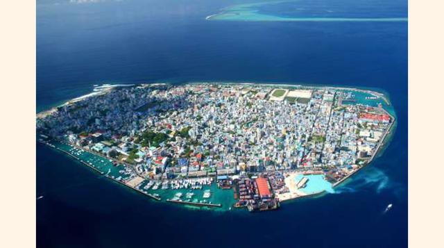 11.- MALÉ, MALDIVAS-Población: 92.555. (foto:msn).