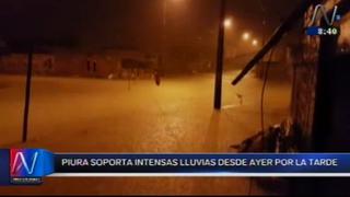 Piura soportó lluvia por más de 14 horas y deja a varios distritos sin agua potable