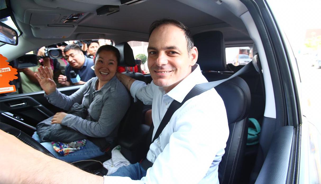 Keiko Fujimori aseguró que espera reunirse con su hermano Kenji. (Foto: Hugo Curotto / GEC)