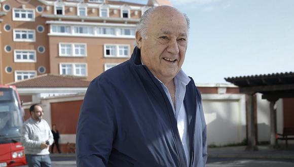 El multimillonario español y fundador de Zara, Amancio Ortega.