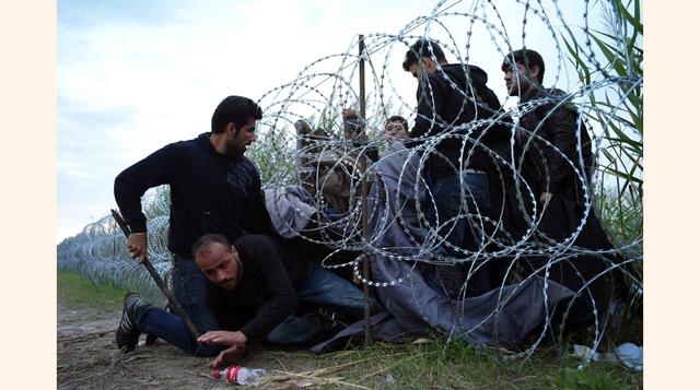 Algunos de los 28 países de la Unión Europea han buscado bloquear el flujo sin precedente de migrantes que huyen de la guerra en el Oriente Medio y África, mientras Alemania —la potencia de la UE— se apresta a procesar a 800,000 migrantes y desea que otro