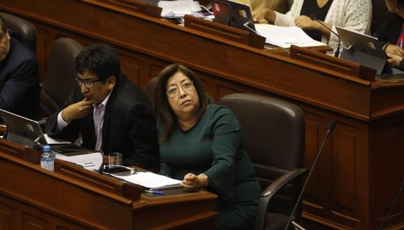 Congresistas expresaron posiciones a favor y en contra de que María Elena Foronda sea sancionada. (Foto: Piko Tamashiro / GEC)
