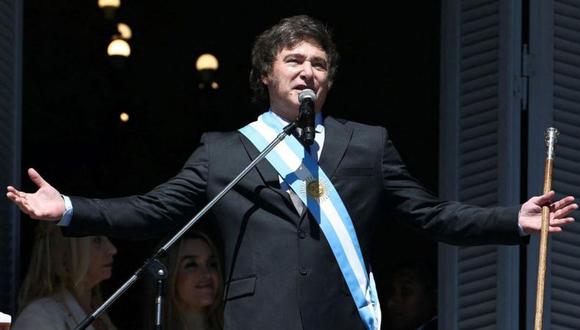 El presidente de Argentina Javier Milei. (EPA).