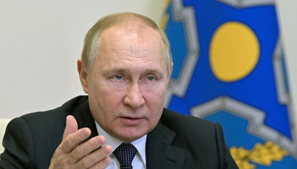 El presidente de Rusia Vladimir Putin. (Foto: ALEXEY NIKOLSKY / SPUTNIK / AFP).