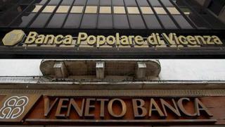 Gobierno italiano aportará hasta 17,000 millones de euros para salvar dos bancos