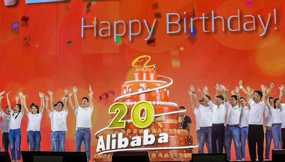 La cotización de Alibaba se ha disparado un 30.59% en lo que va del año. (Foto: AFP)