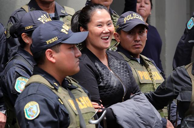 A fines de octubre, Keiko Fujimori, la lideresa de 43 años que logró poner contra las cuerdas al gobierno de Kuczynski, fue enviada a prisión preventiva&nbsp; por 36 meses.&nbsp;&nbsp;(Foto: GEC)