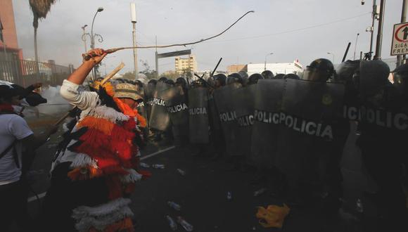 Marcha en Lima, bloqueos y protestas en regiones como parte del paro nacional indefinido continúan hoy, 21 de enero. (Foto: GEC). Foto: @photo.gec