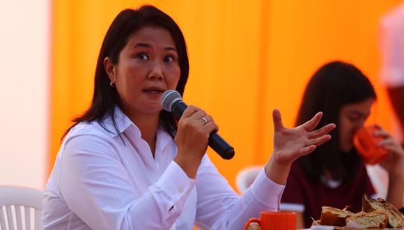 Keiko Fujimori es la segunda candidata con más votos, según el conteo de la ONPE.
