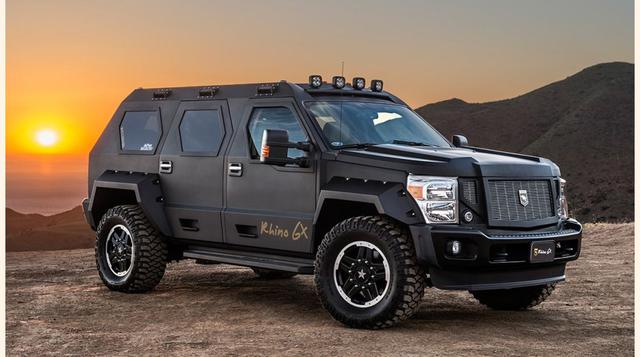 El Rhino GX es la última creación de la empresa californiana US Specialty Vehicles. (Foto: Megaricos)