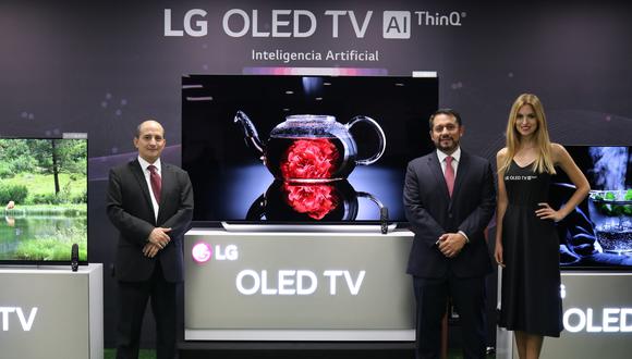 Lanzamiento de televisores LG