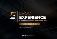 Ergo Experience, la conferencia financiera, se realiza este sábado en Lima