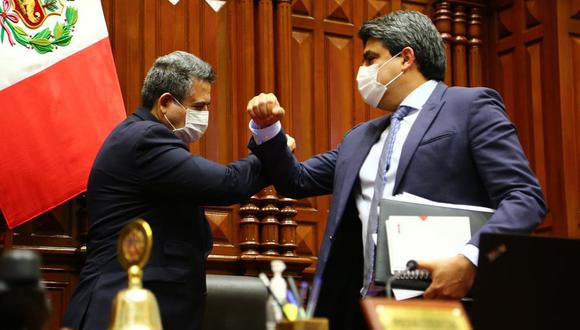 Manuel Merino dijo que en el pleno del Congreso no hubo mayores cuestionamientos a Martín Benavides. (Foto: Congreso)